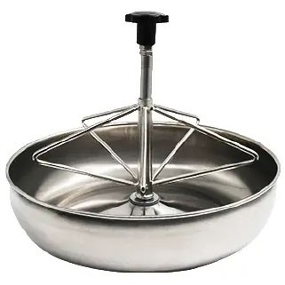 Stainless steel piglet bowl, 28*6.5cm