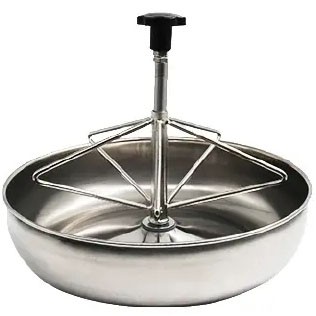 Stainless steel piglet bowl, 25*6cm