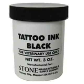 Tattooing ink,black