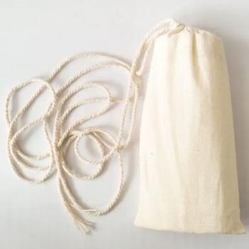 Cloth bag for storing semen straws
