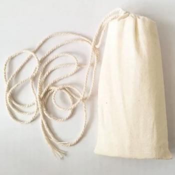 Cloth bag for storing semen straws