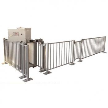 Breeding pig testing station