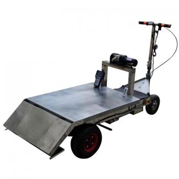 Electric dead pig transfer vehicle